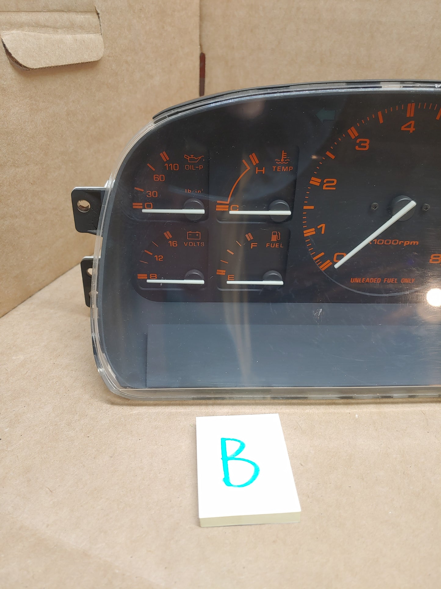 1986-1988 Mazda RX7 S4 Gauge Instrument Cluster