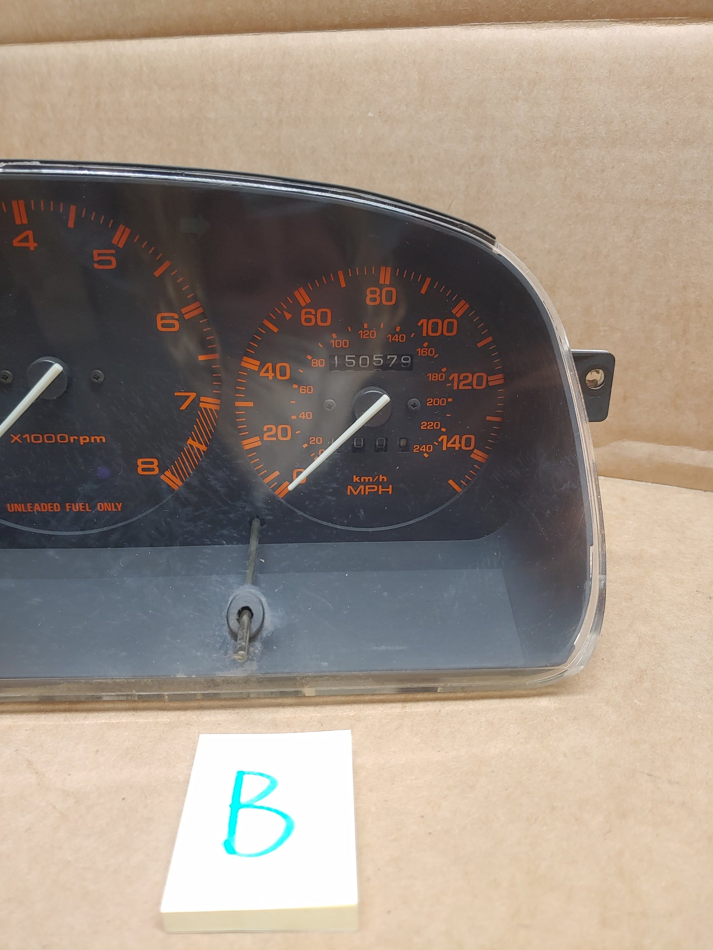 1986-1988 Mazda RX7 S4 Gauge Instrument Cluster