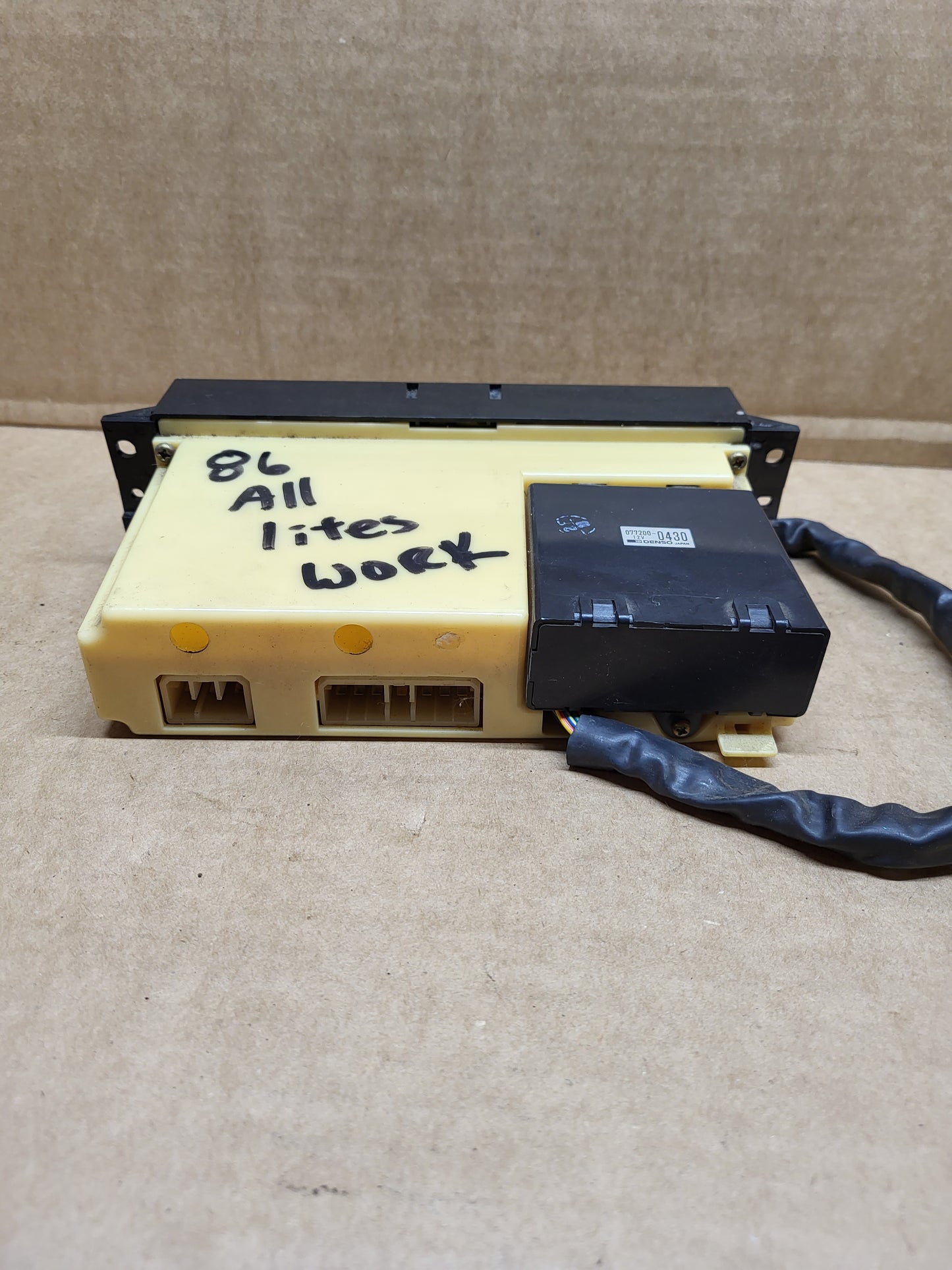 1986-1991 Mazda RX7 Logicon A/C controls