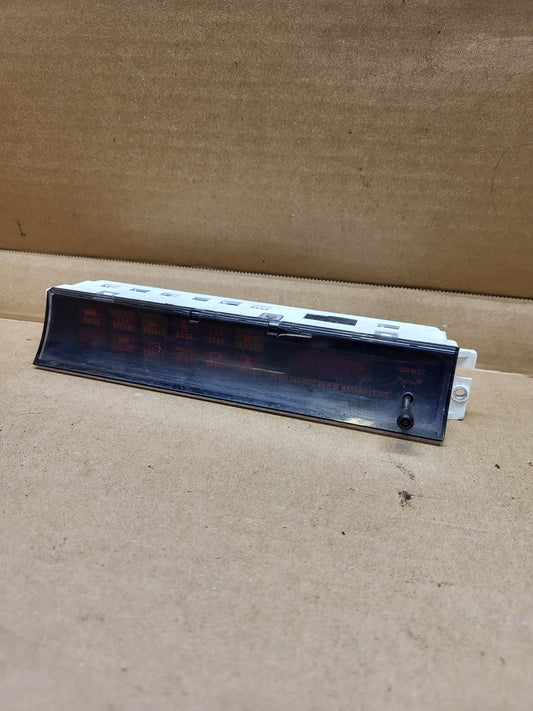 1986-1987 Mazda RX7 FC Information Display Panel Warning Light Gauges