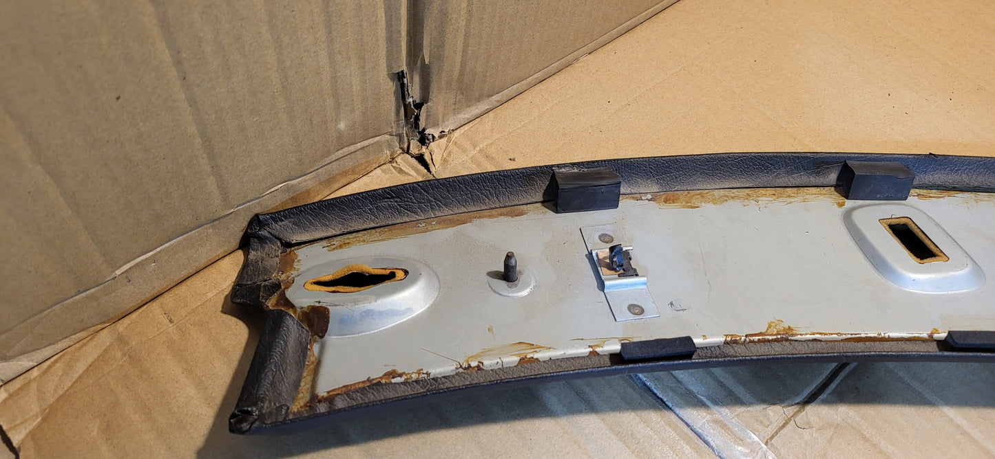 1979-1980 Mazda Rx7 headliner header upholstery