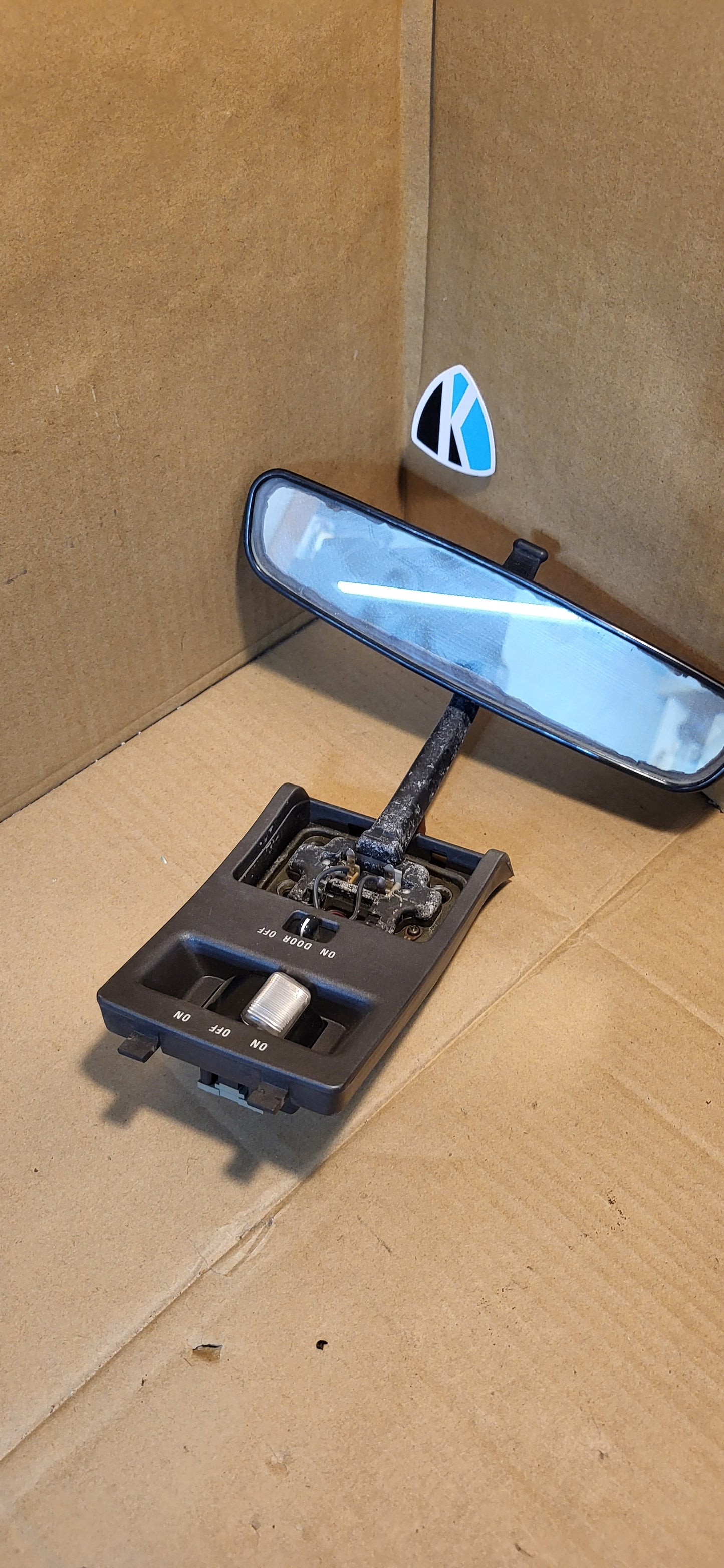 1981-1985 Mazda RX7 FB Rear View Mirror