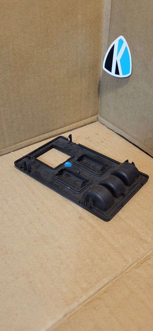 1986-1991 Mazda Rx7 Center Console Switch Panel Trim