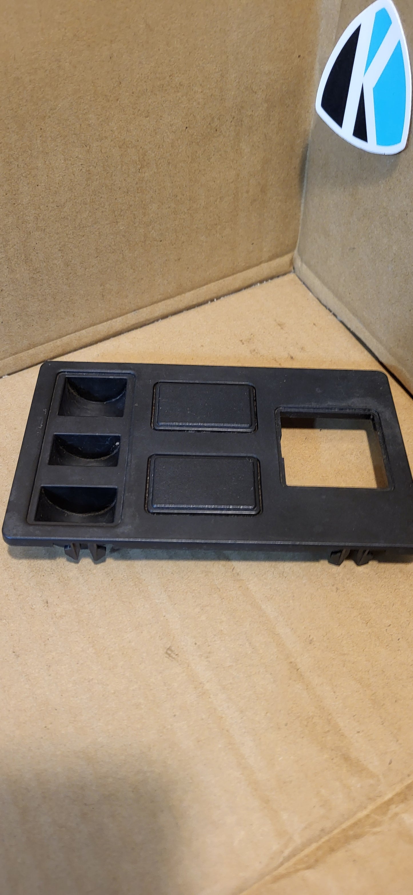 1986-1991 Mazda Rx7 Center Console Switch Panel Trim