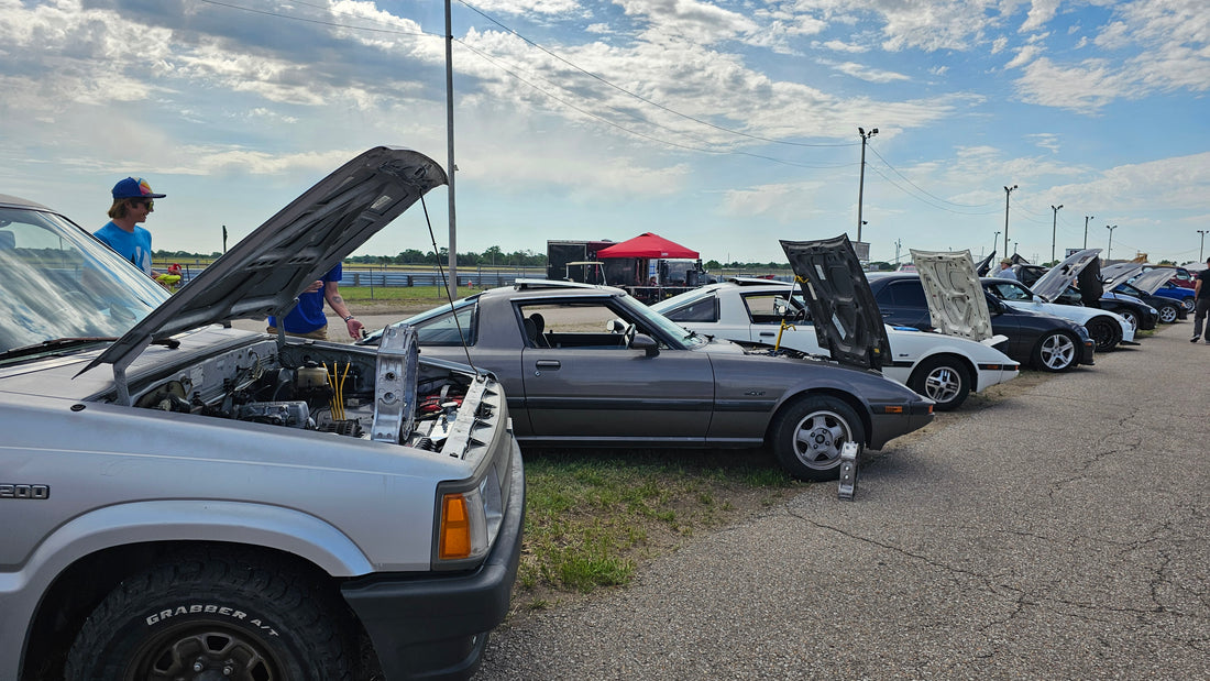 Import Faceoff Car show at the Kansas International Dragstrip