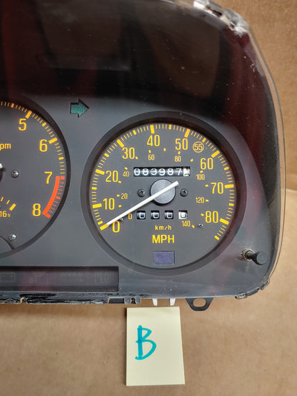 1981-1983 Mazda RX7 Gauge Instrument Cluster