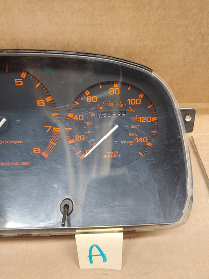 1986-1988 Mazda RX7 S4 Turbo II Gauge Instrument Cluster