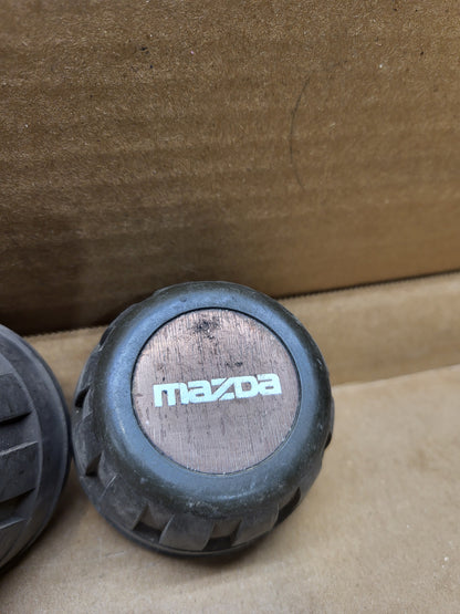 1979-1980 Mazda RX7 FB steel wheel center caps