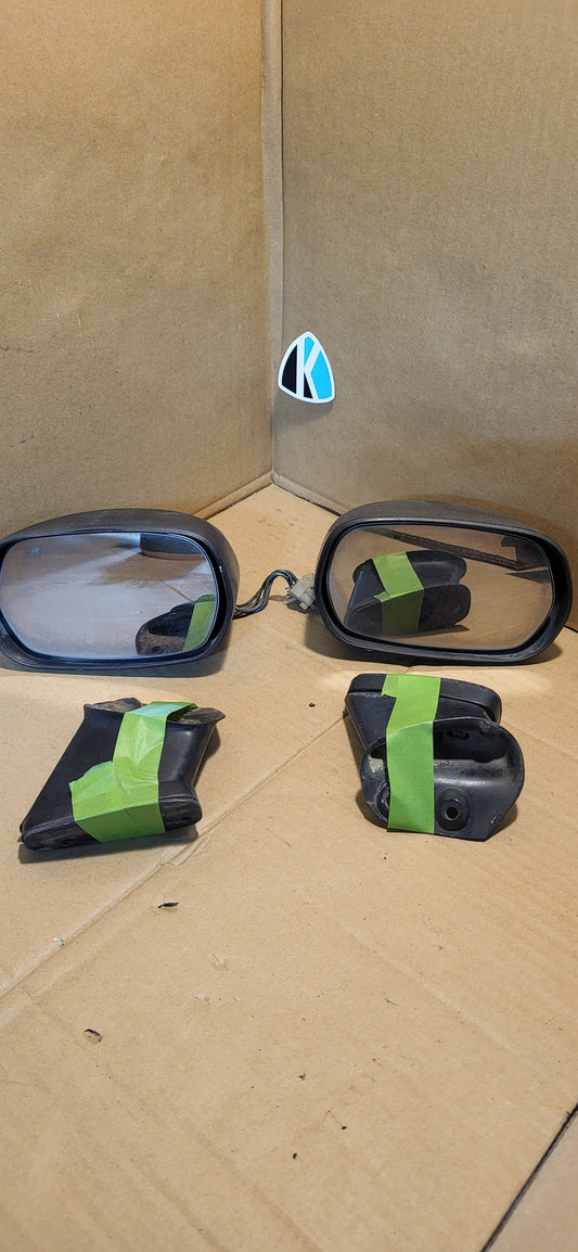1981-1985 Mazda RX7 Powered Side Mirror Set W/ mounts