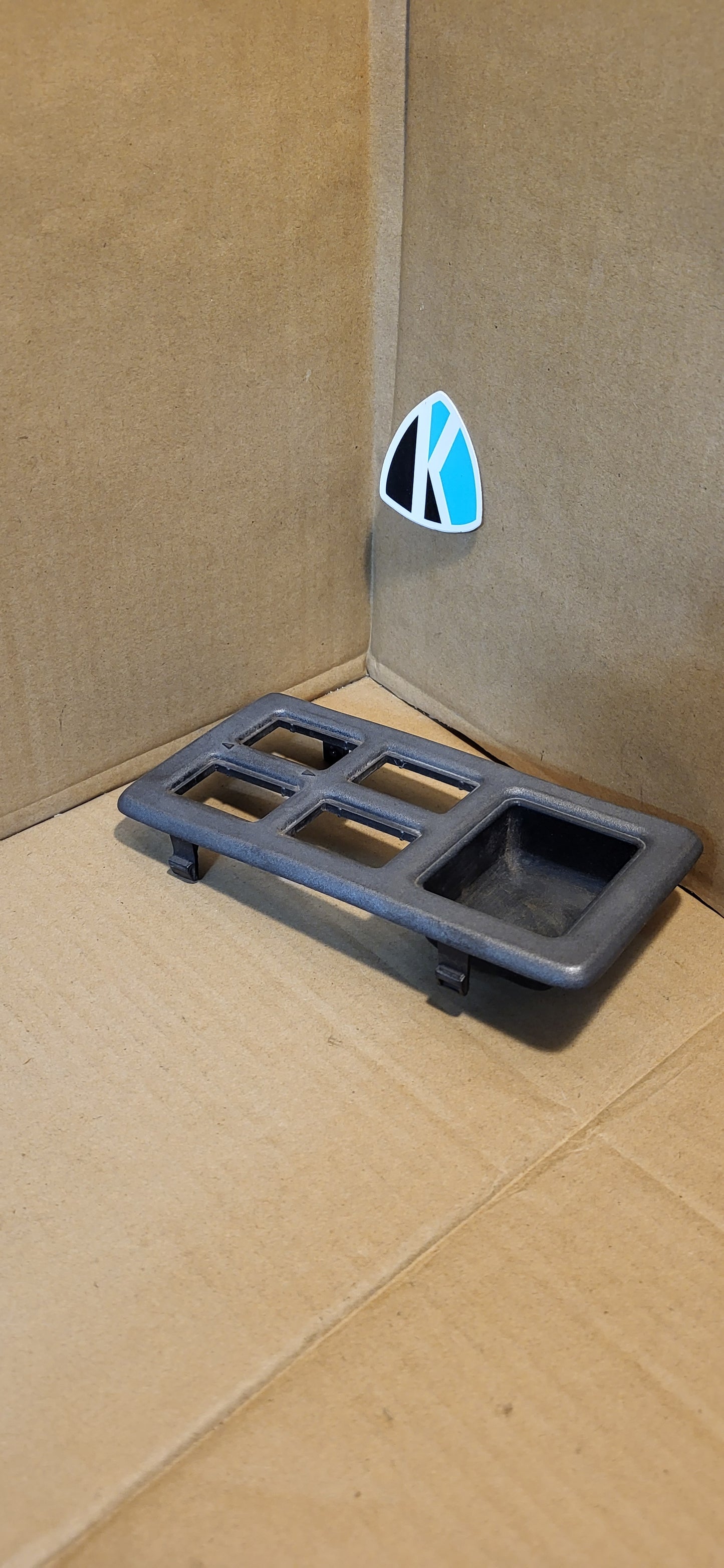 1981-1983 Mazda RX7 FB Center Console Tray Power Window Switch Trim
