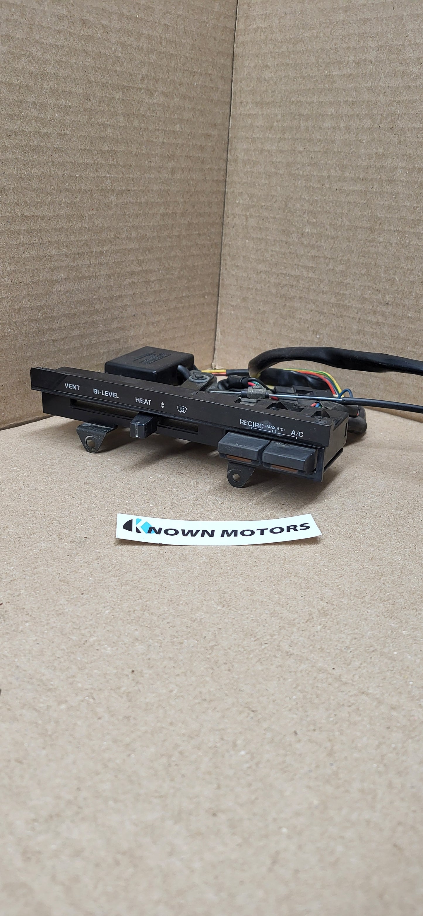 1981-1985 Mazda Rx7 Heater A/c Temperature Climate Control Panel