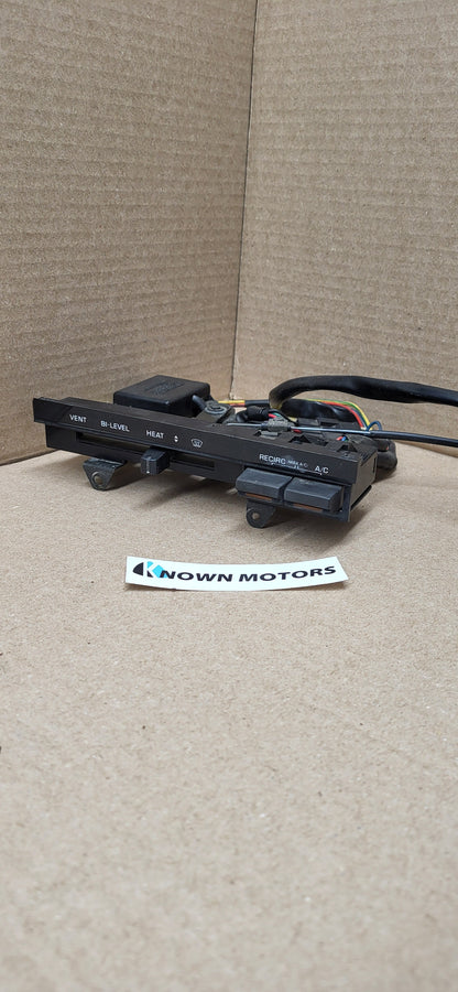 1981-1985 Mazda Rx7 Heater A/c Temperature Climate Control Panel
