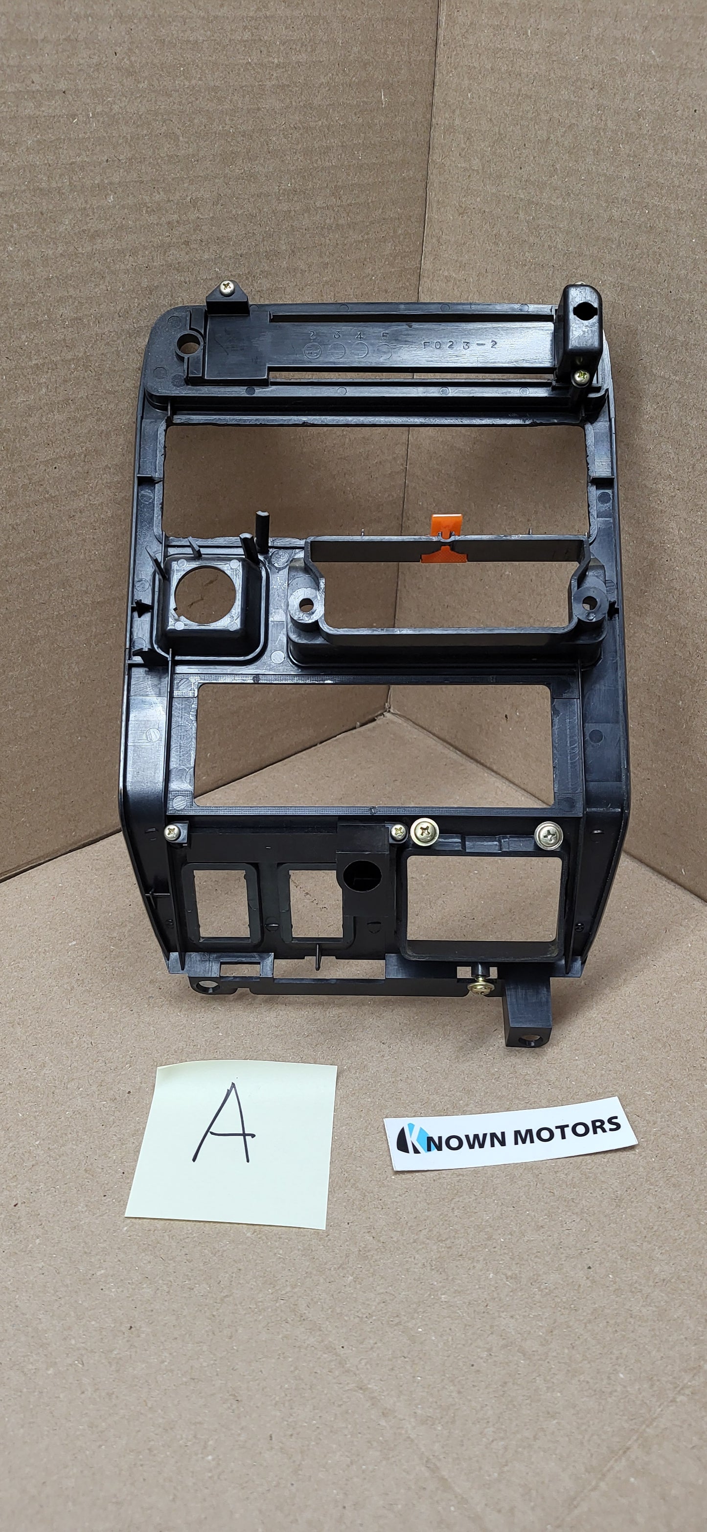 1981-1983 Mazda RX7 Radio Climate Control Bezel Trim Dash Cover