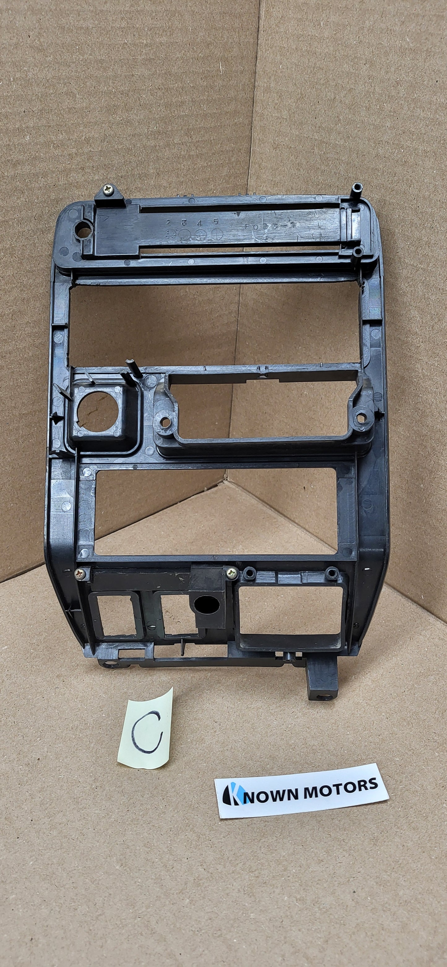 1981-1983 Mazda RX7 Radio Climate Control Bezel Trim Dash Cover