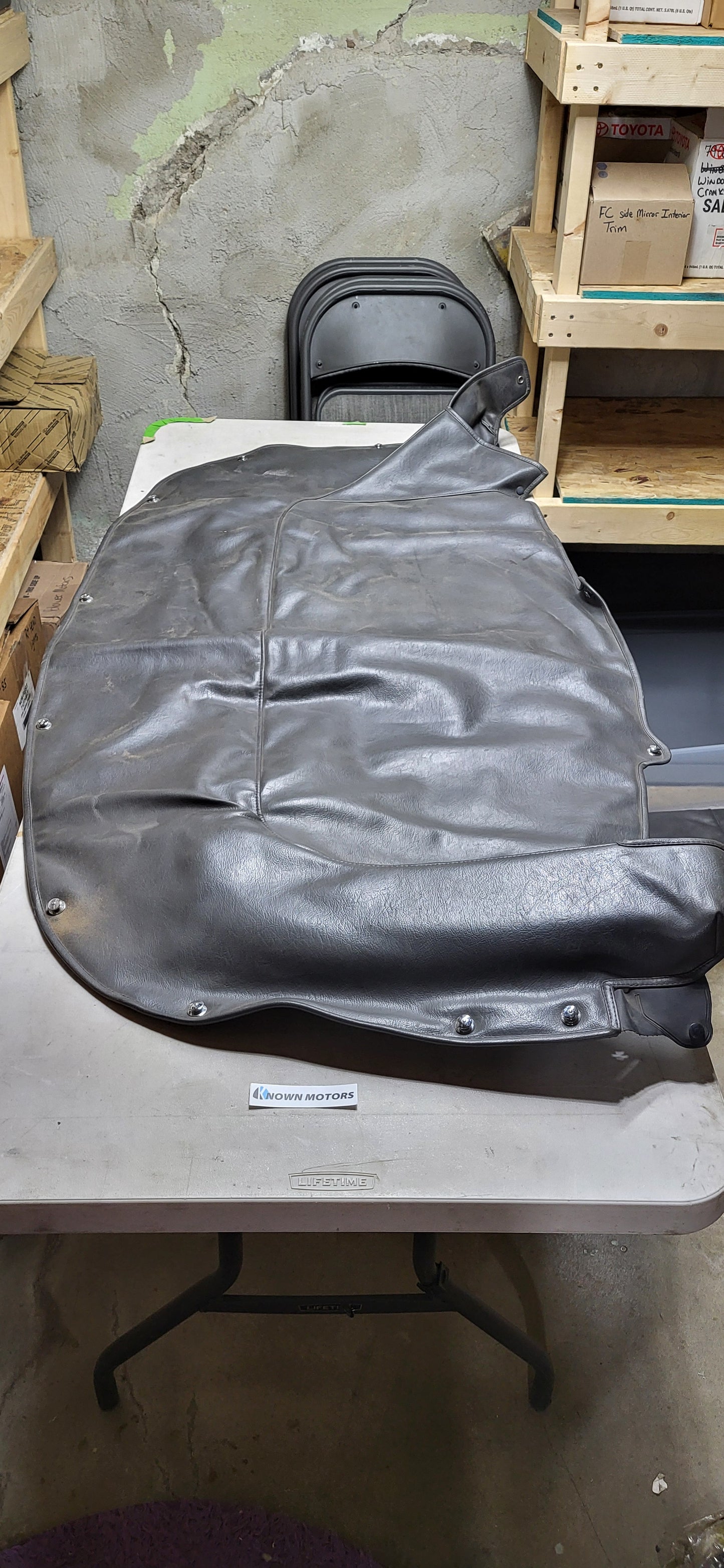 1988-1991 Mazda RX7 Convertible top cover