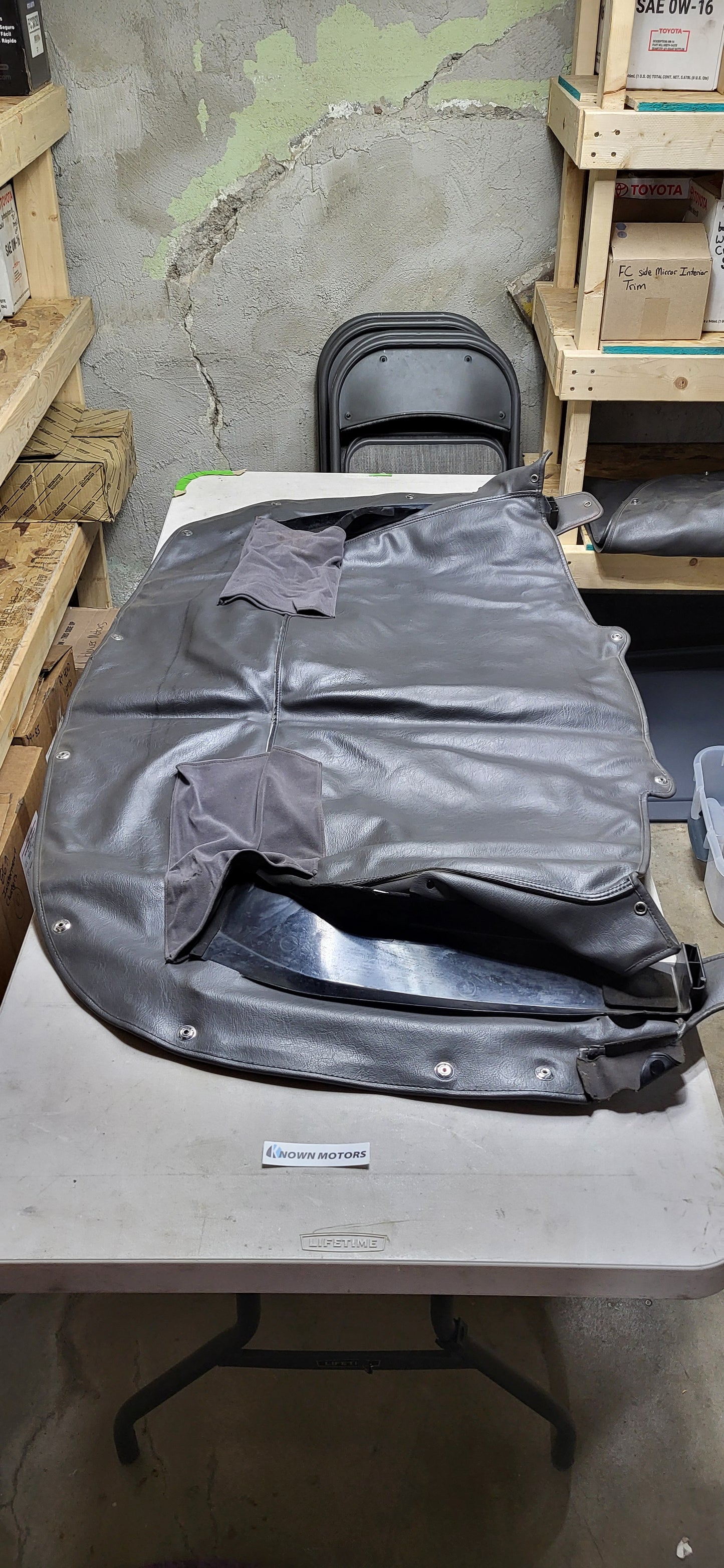 1988-1991 Mazda RX7 Convertible top cover
